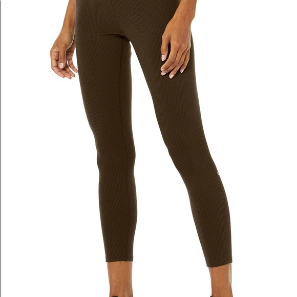 Ribbed High-waist 7/8 Blissful Legging - Picture 3 of 5